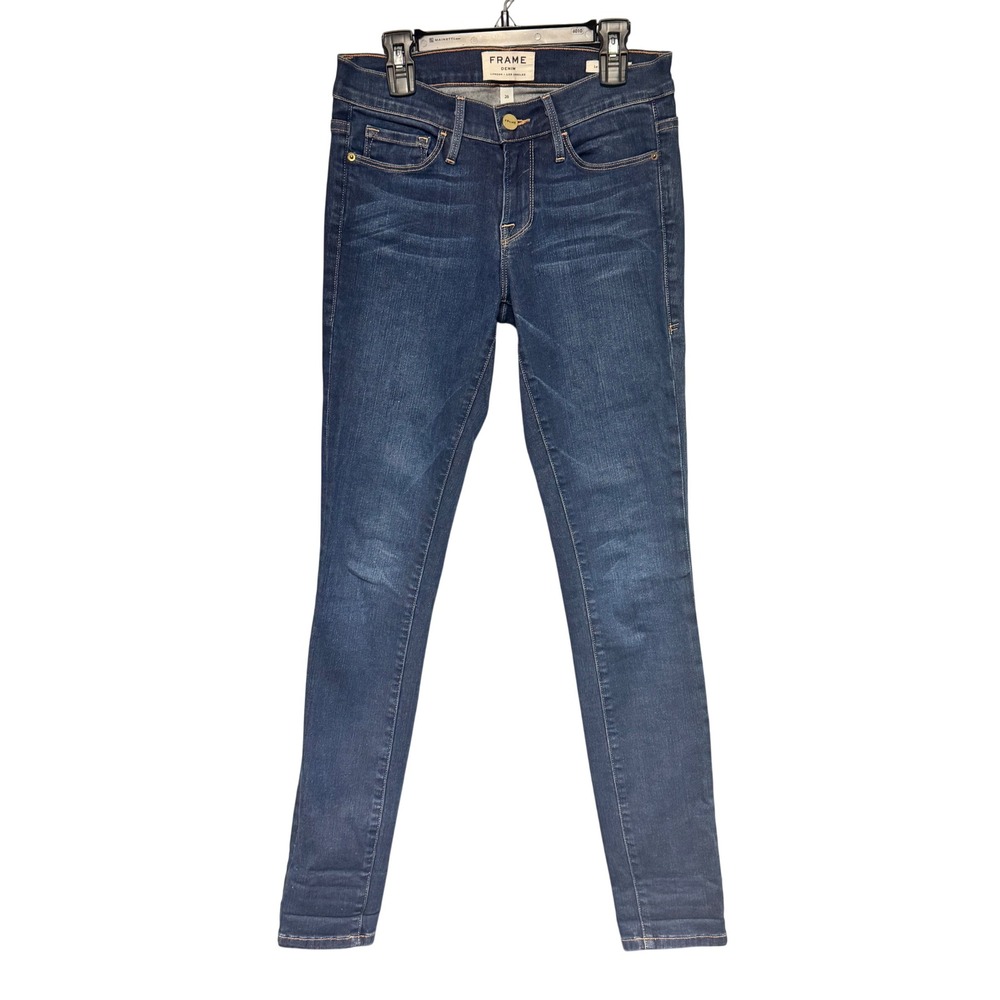 FRAME Denim Le Skinny de Jeanne Jeans Dark Wash Skinny‎ Fit Women's Size 26